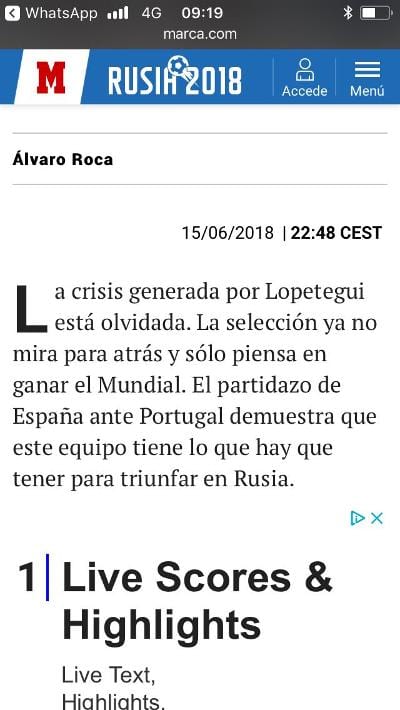 Lopetegui Artículo