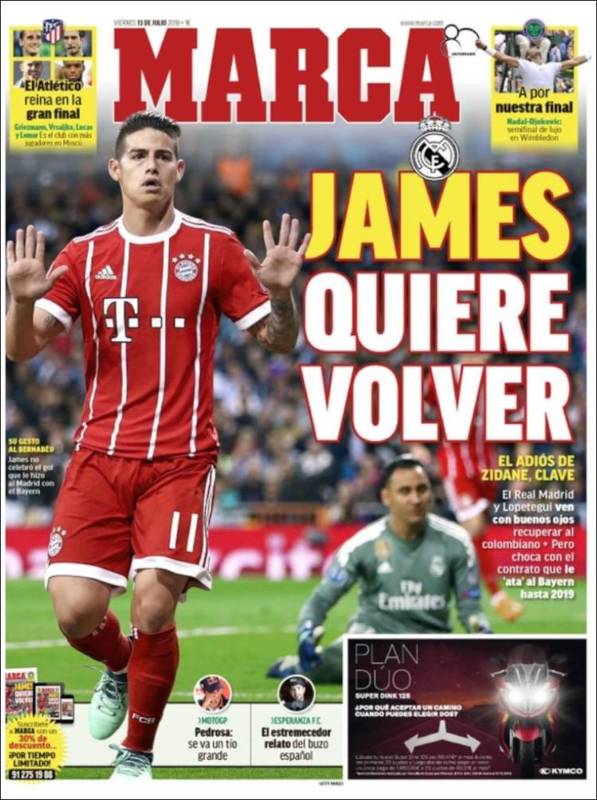 Marca Portada James 13.07.18