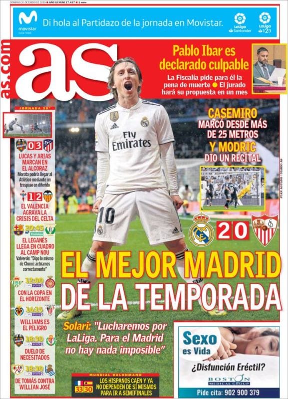 As Portada Mejor Madrid 20.01.19