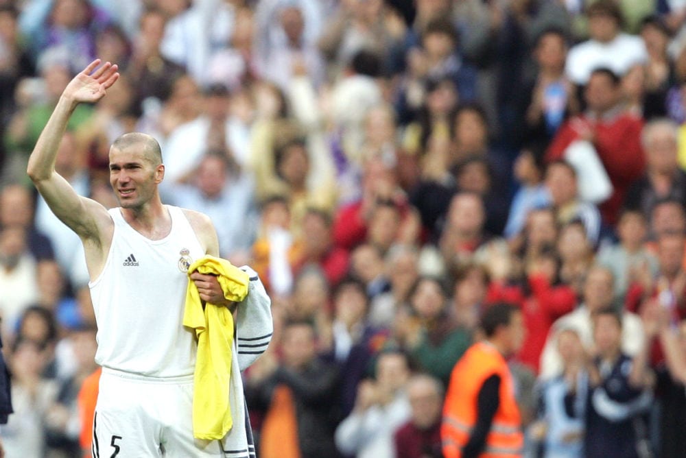 despedida de Zidane como jugador