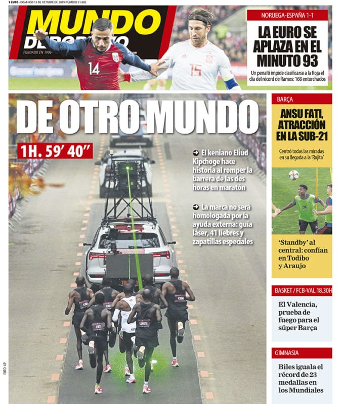 Portada Mundo Deportivo