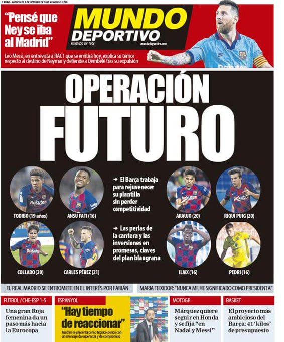 Portada Mundo Deportivo