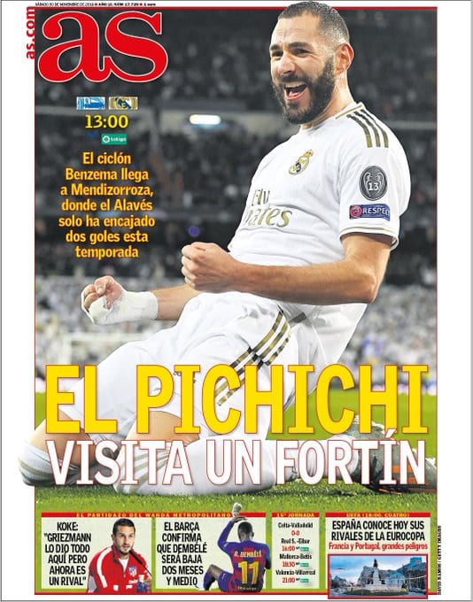 Portada AS 30/11 Portada AS 30/11