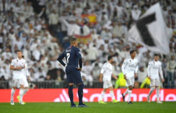 Kylian Mbappé en el Santiago Bernabéu Kylian Mbappé en el Bernabéu