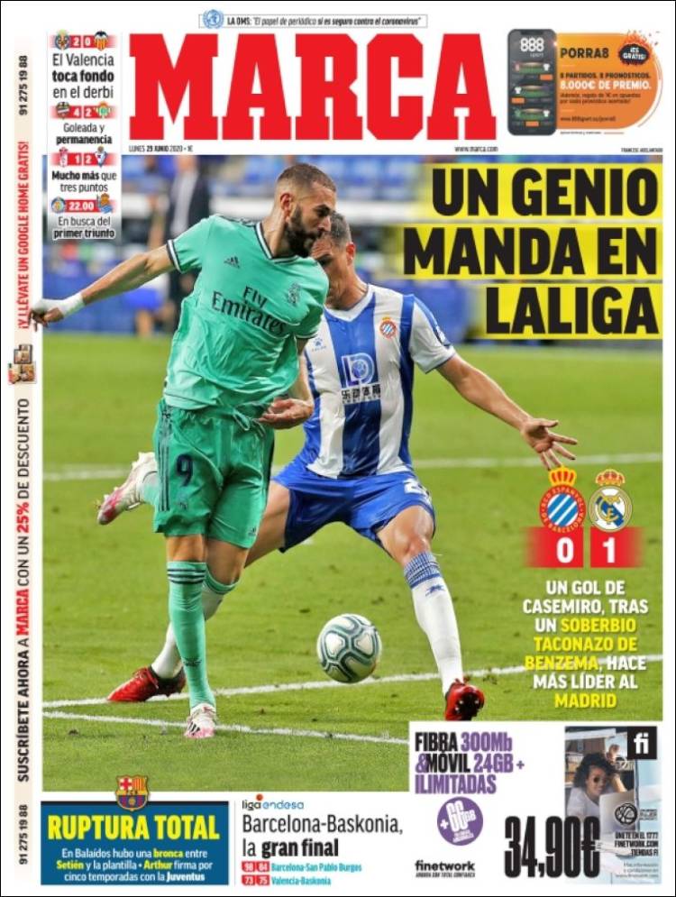 Portada diario Marca