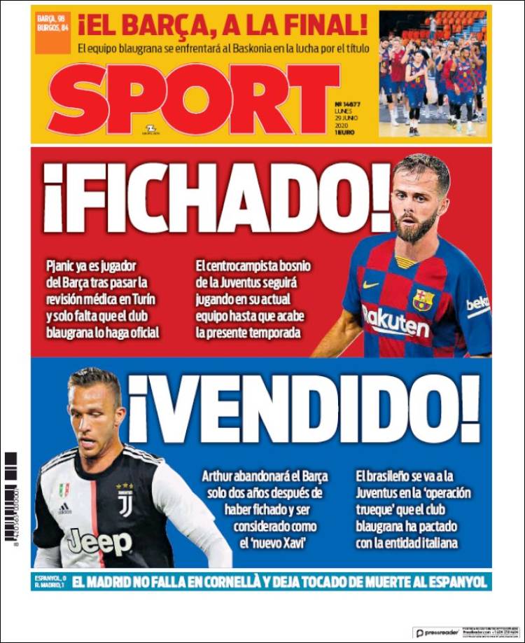 Portada Sport