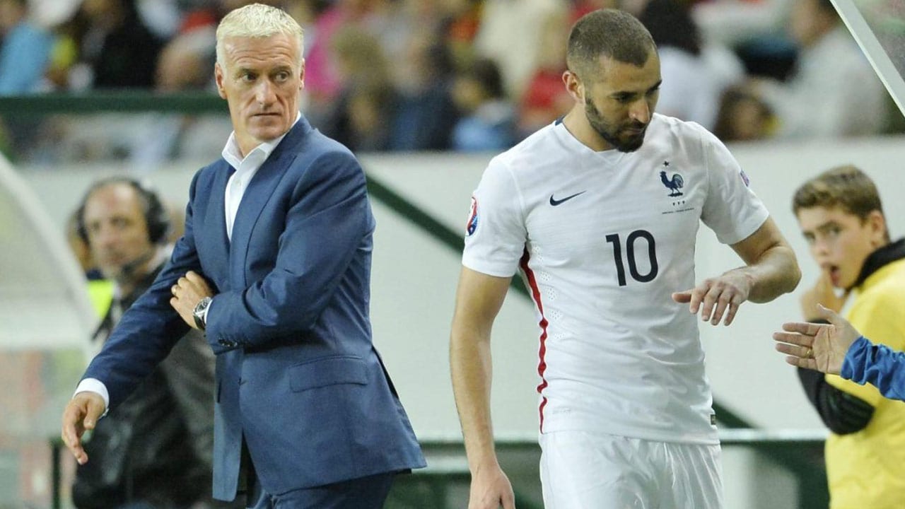 Karim Benzema con la Selección Francesa
