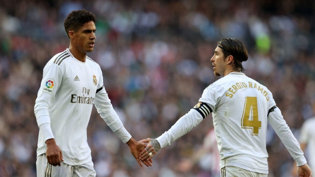 Varane y Sergio Ramos
