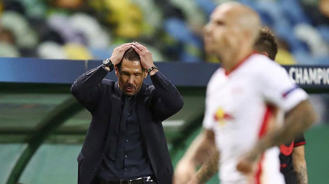 Simeone se lamenta.
