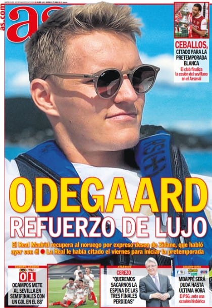 portada as odegaard