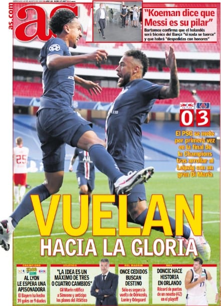 Portada AS PSG finalista