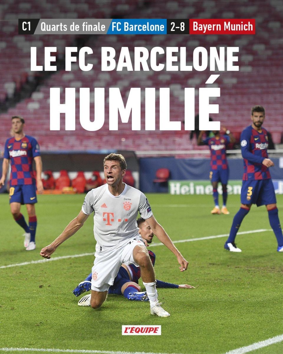 Portada de L' Equipe.