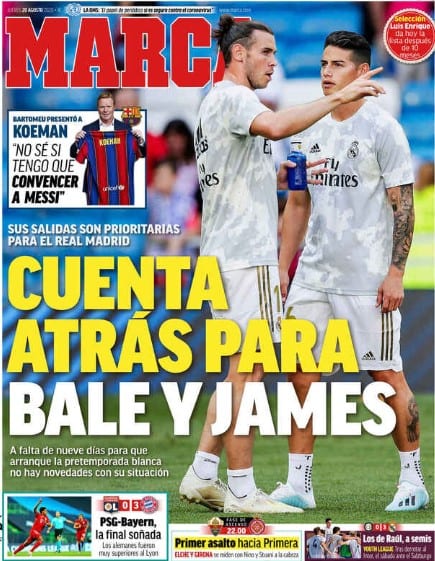 Bale y James Portada Marca Bale y James