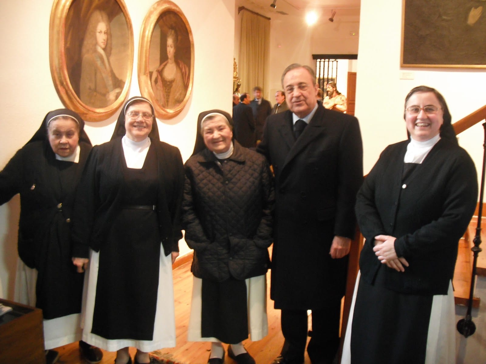 Florentino Pérez monjas