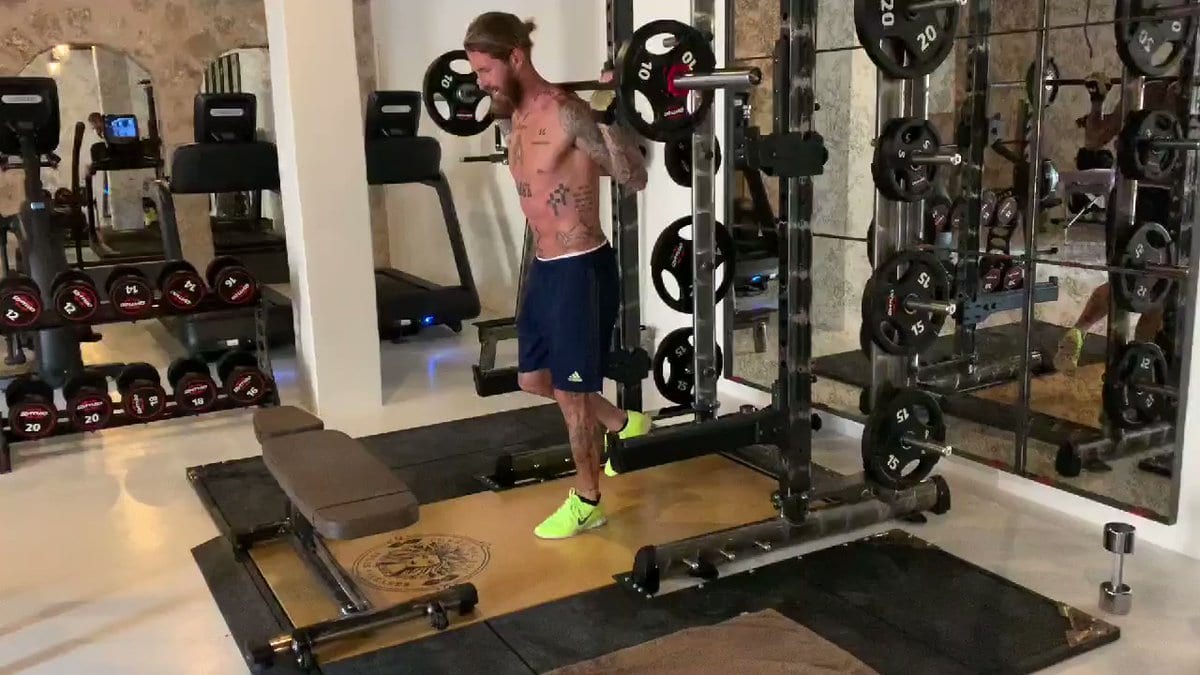 Ramos en el gimnasio