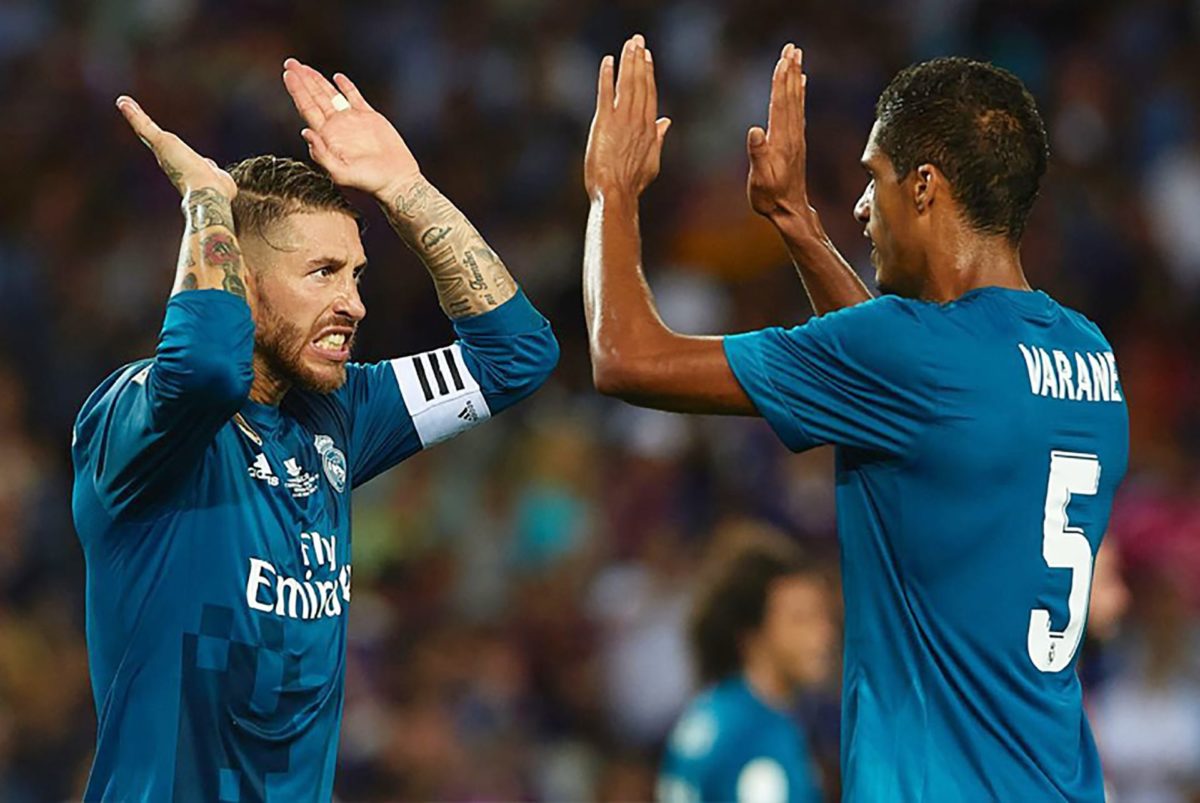 Sergio Ramos y Varane