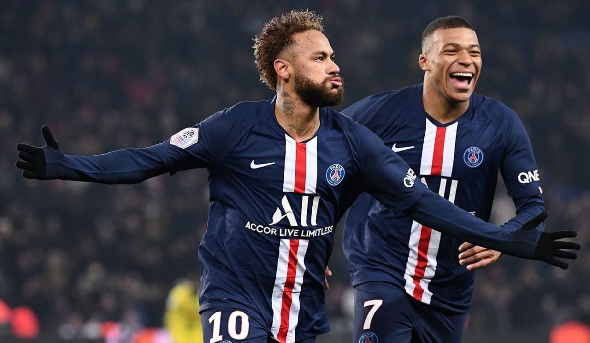 Neymar y Mbappé.