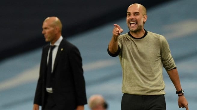 Zidane y Guardiola.