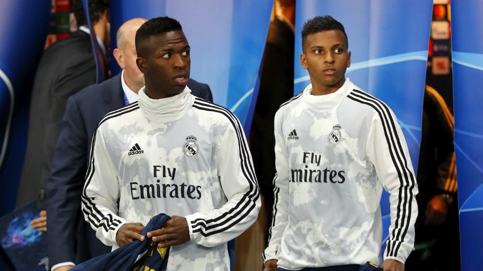 Vinícius Jr. y Rodrygo.