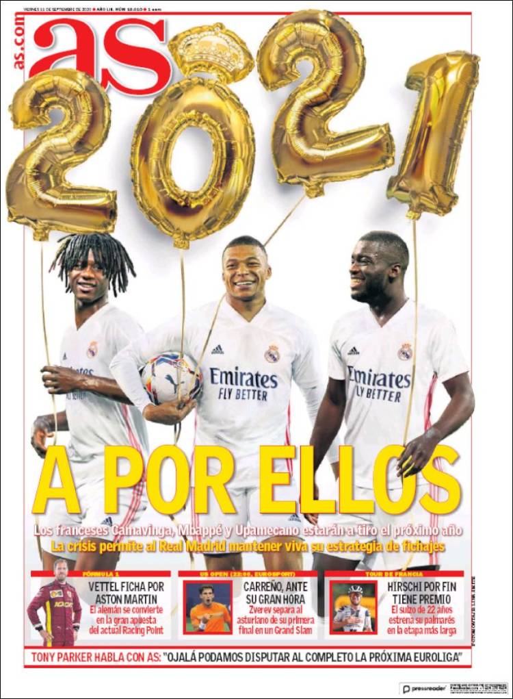 Portada AS fichajes