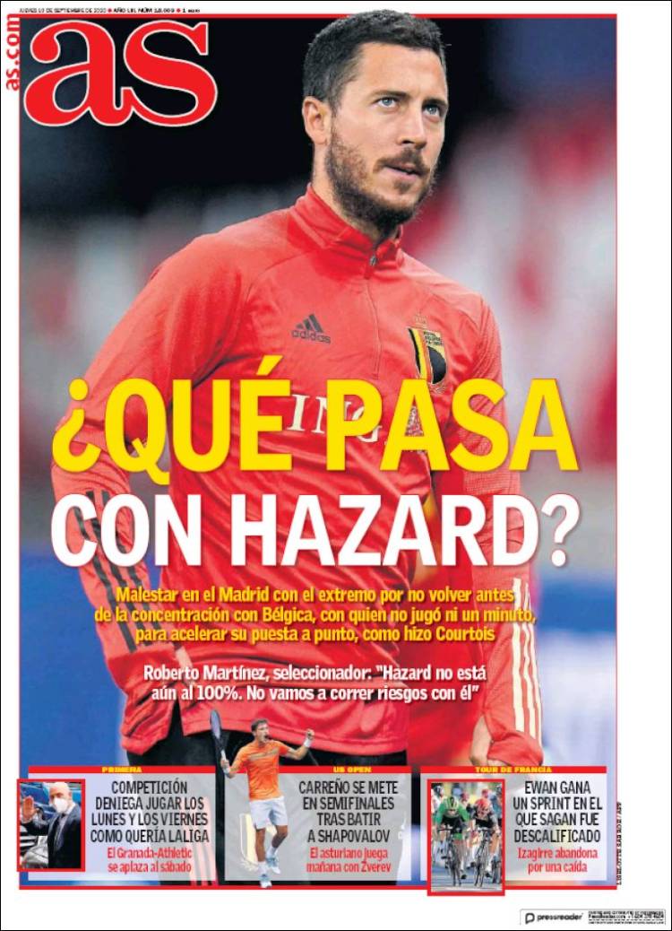 Diario AS qué pasa Hazard