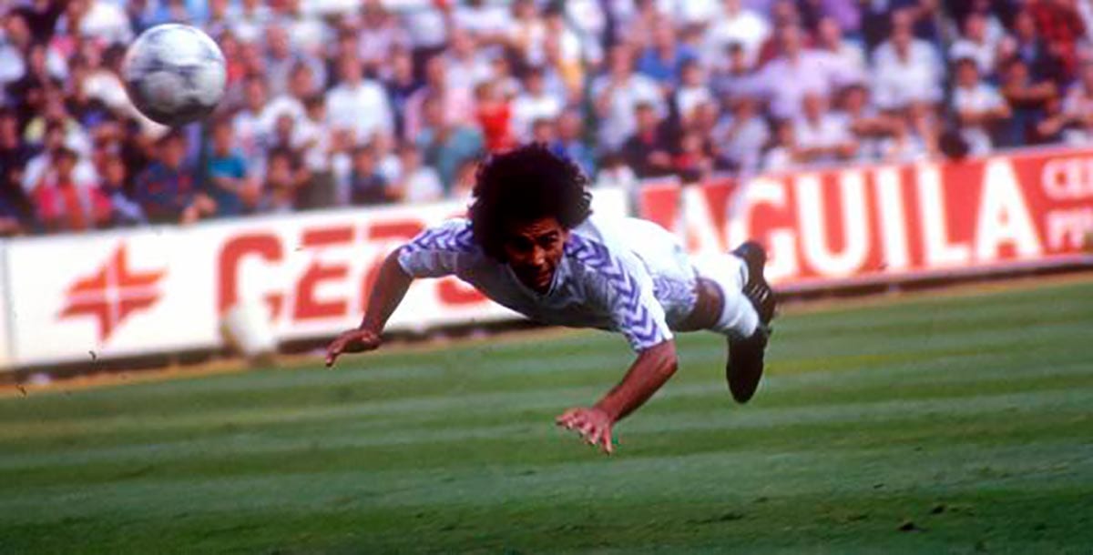 Hugo Sánchez gol