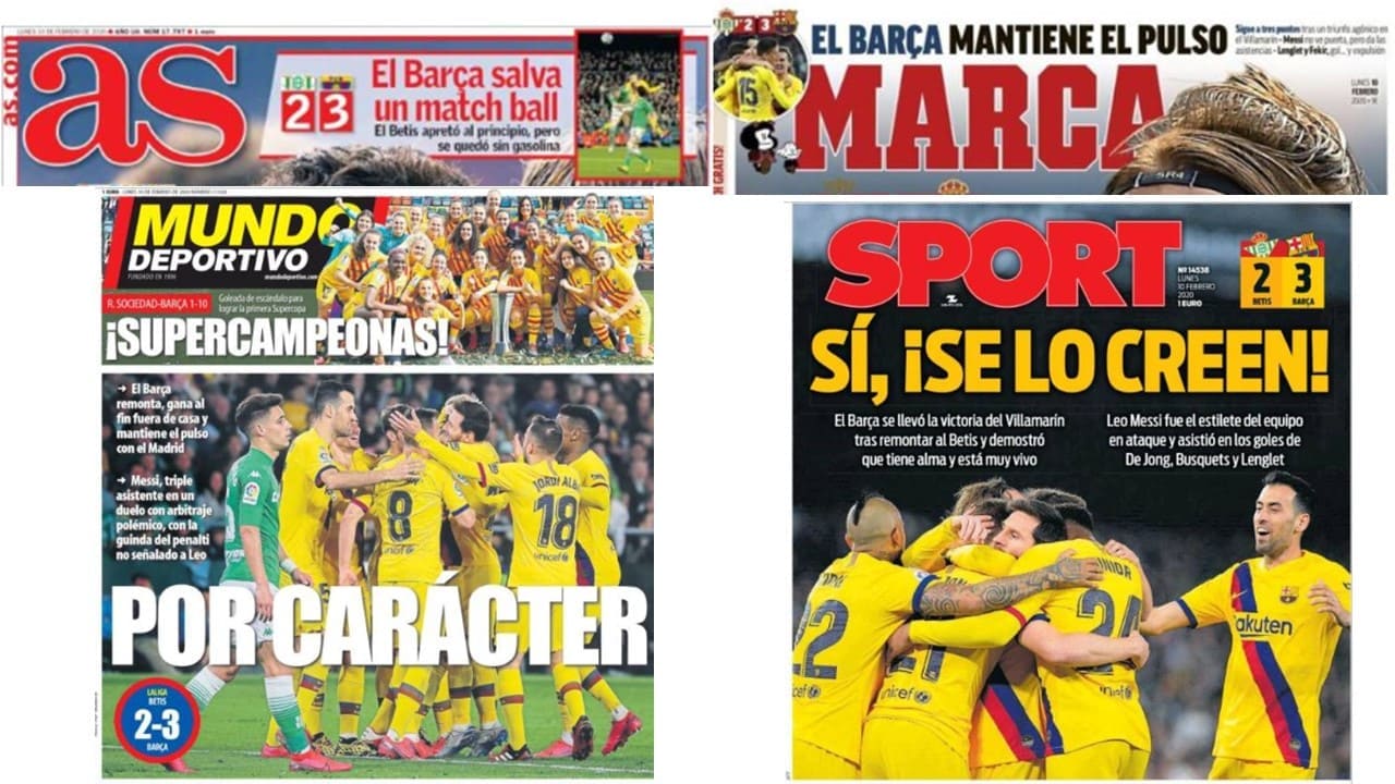 Portadas 10 de febrero.