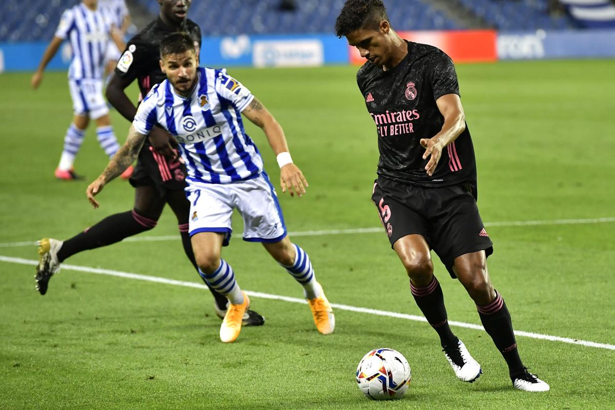Varane contra Real Sociedad