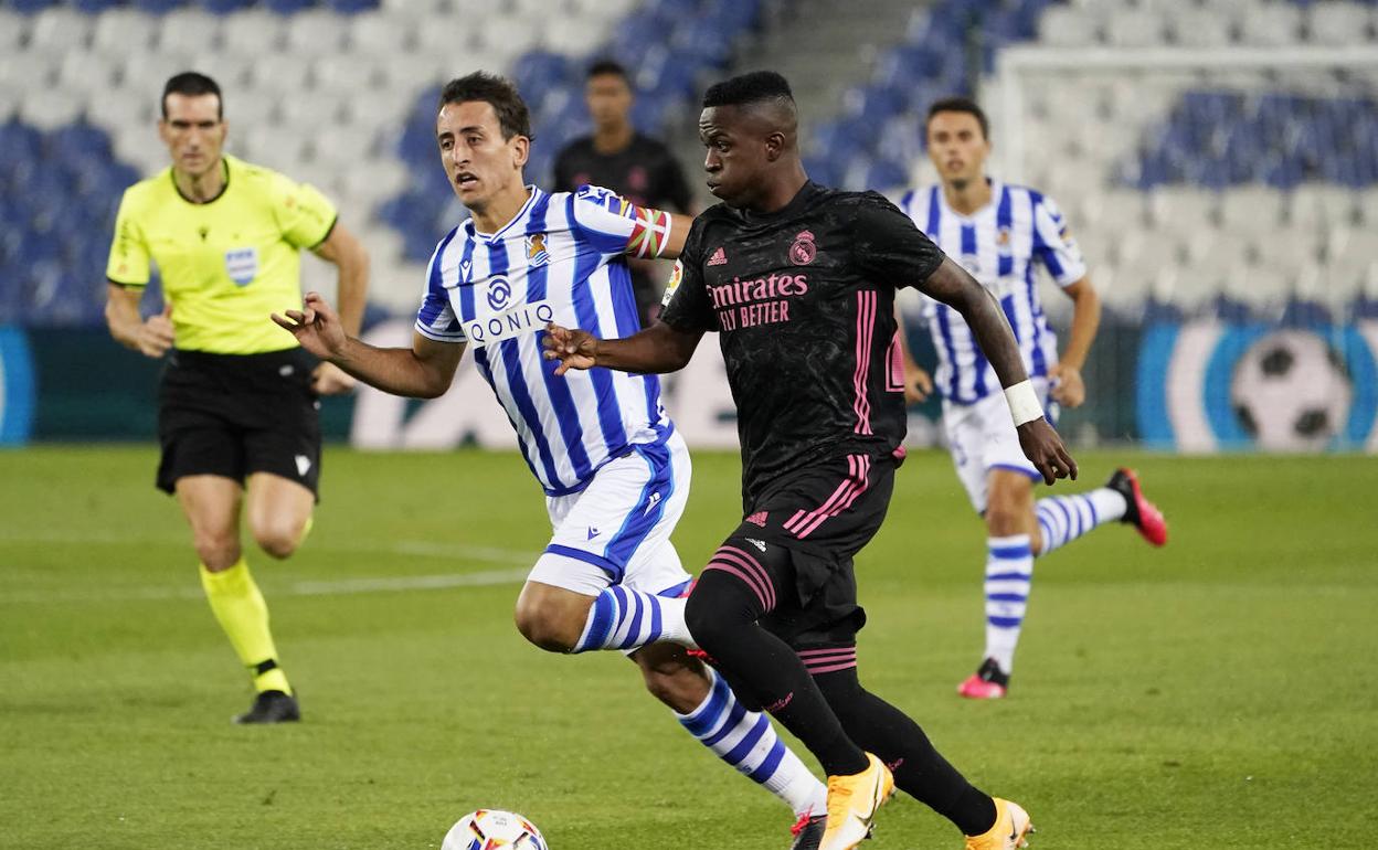 Vinicius contra Real Sociedad