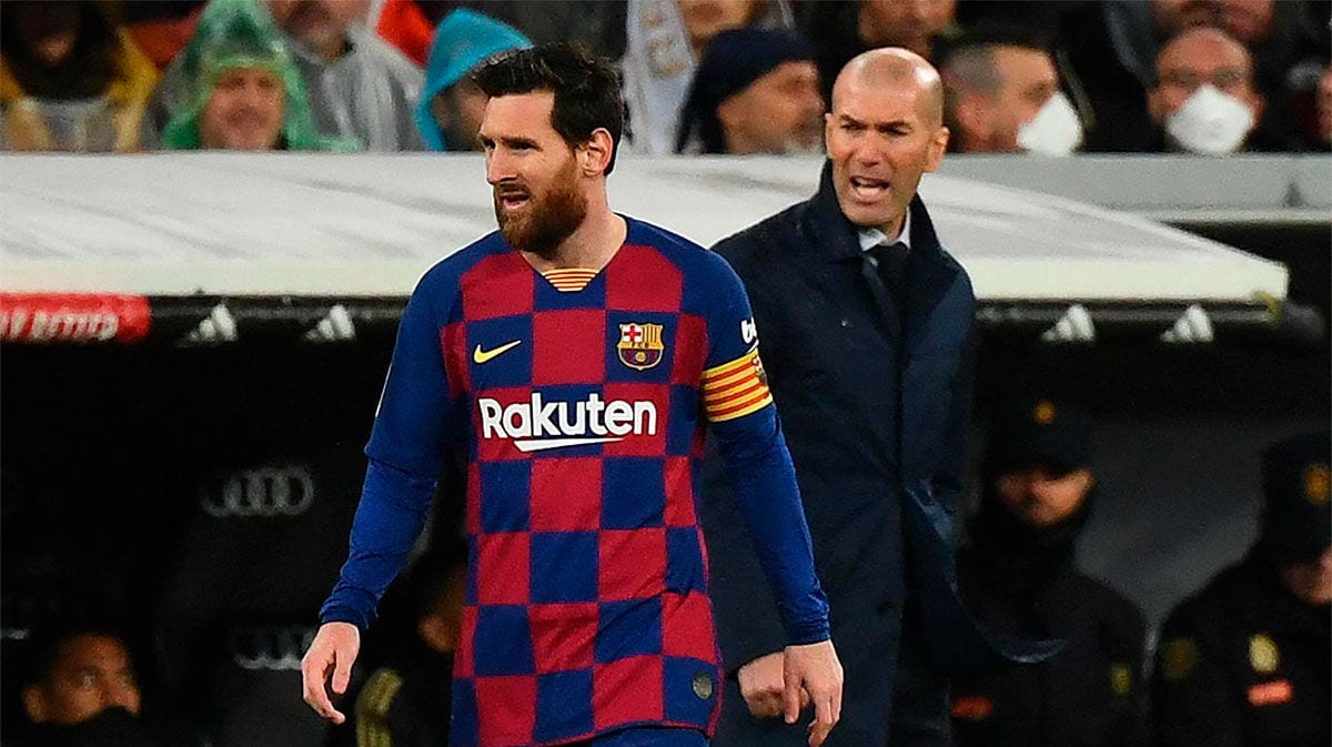 Messi y Zidane