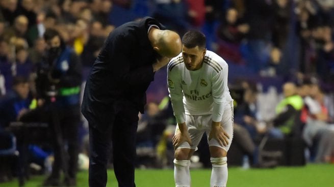 Zidane y Hazard.