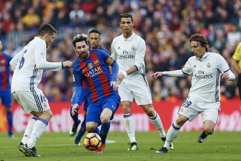 Messi contra el Real Madrid