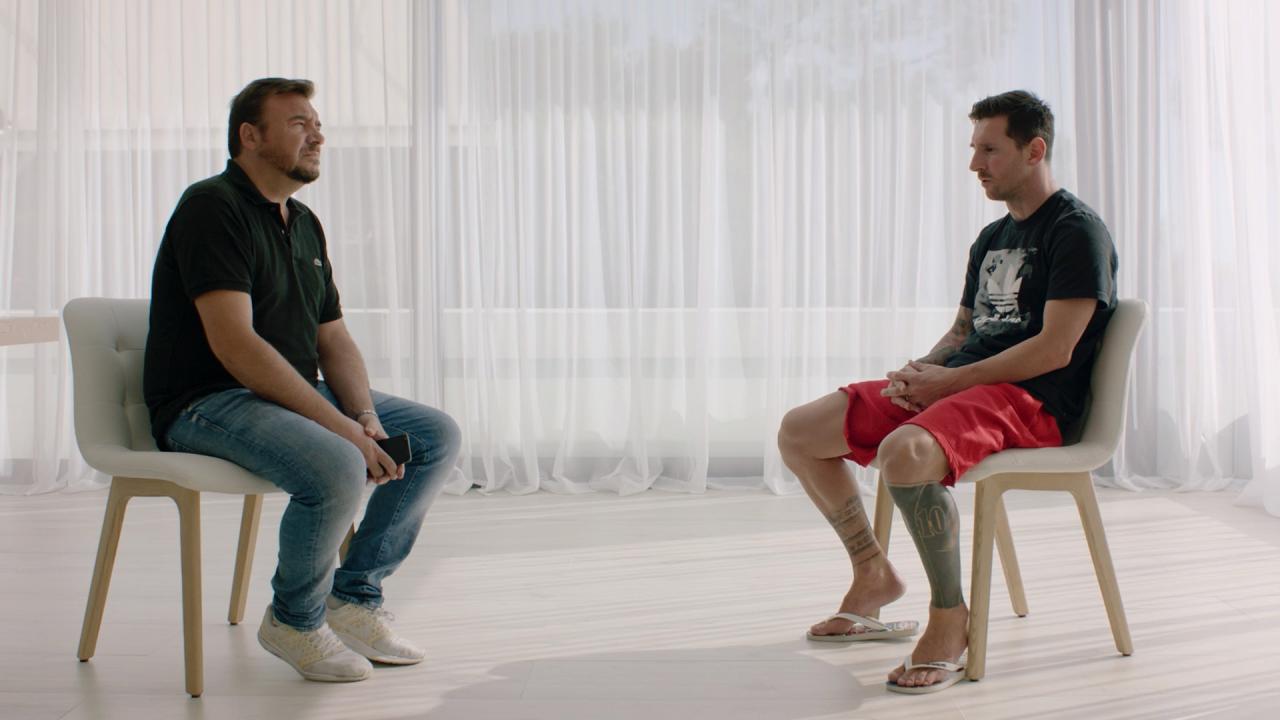 messi con ruben uria