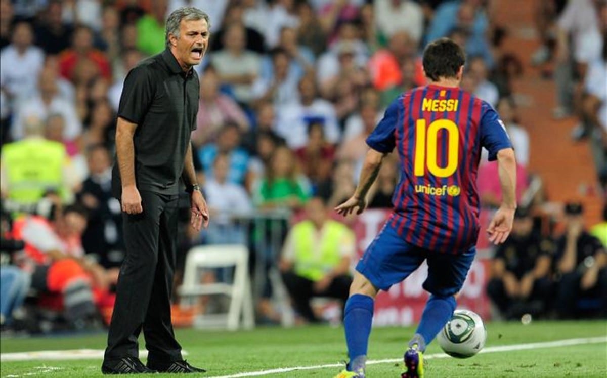 Mourinho y Messi