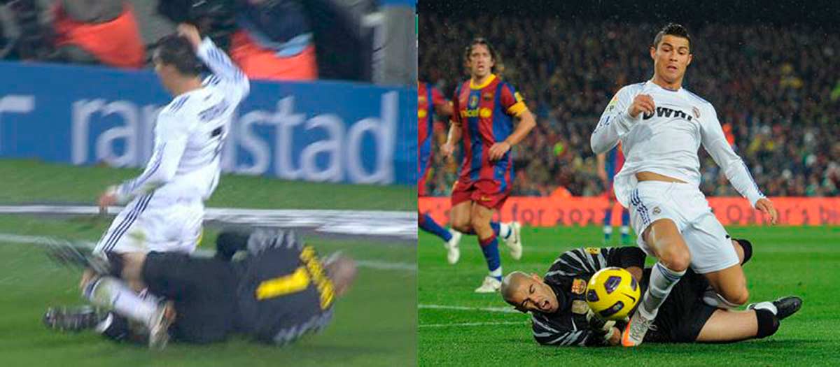 Víctor Valdés Ronaldo
