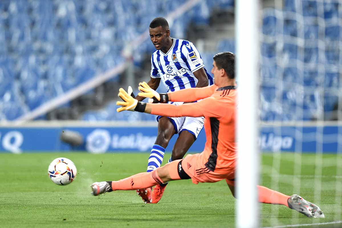 Courtois parada Real Sociedad