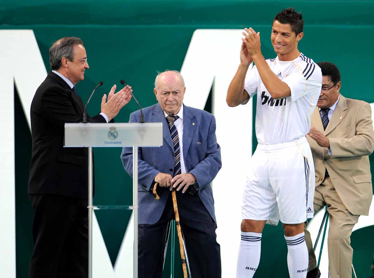 Florentino Cristiano presentación Di Stéfano Eusebio