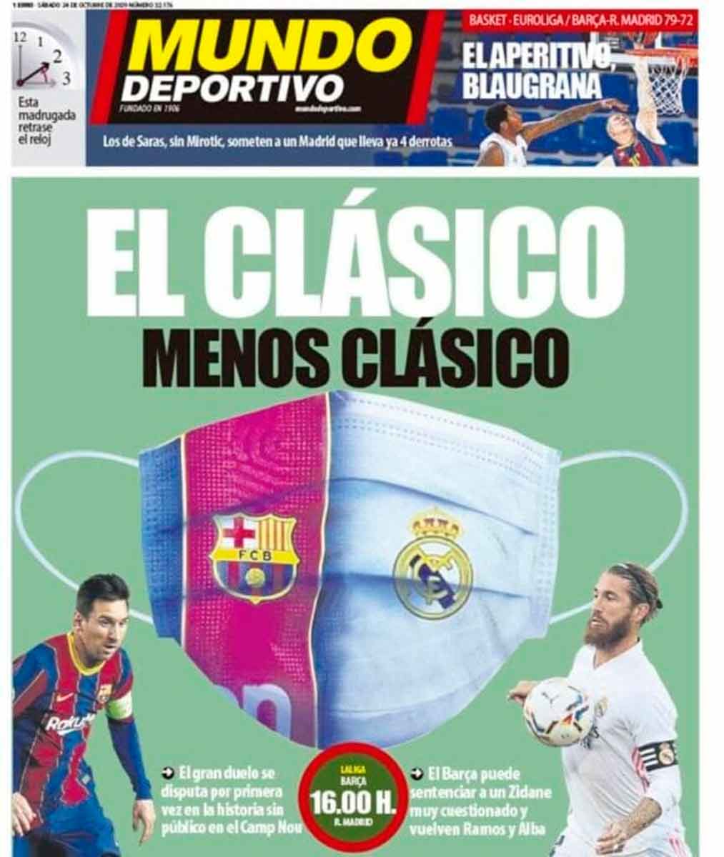 Portada Mundo Deportivo.