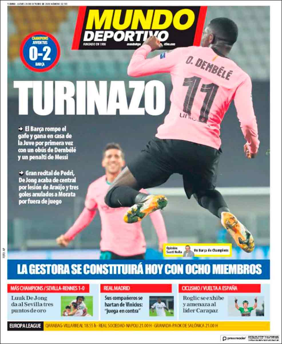 Portada Mundo Deportivo