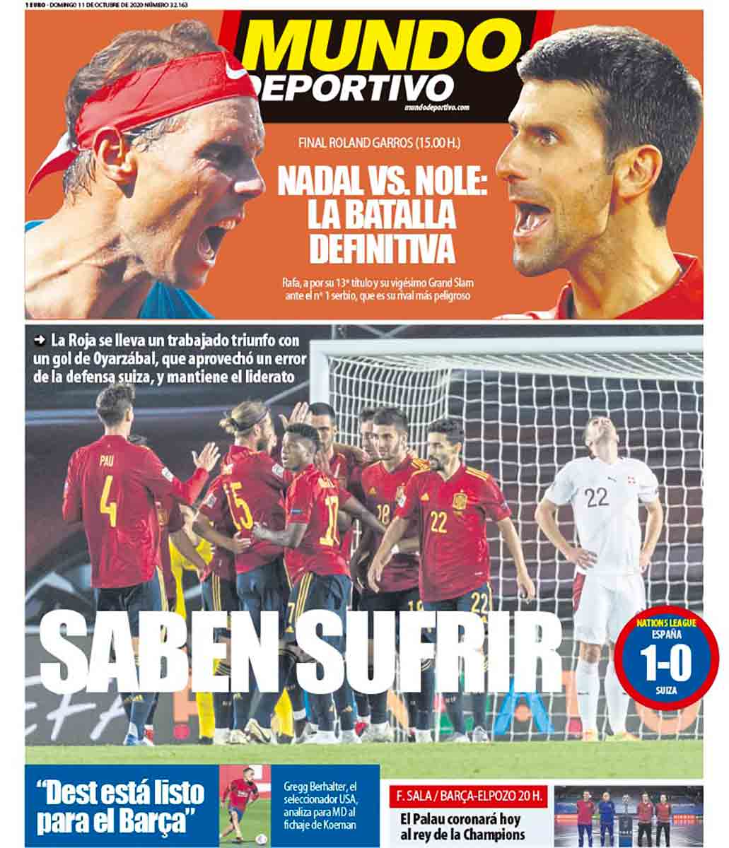 Portada Mundo Deportivo