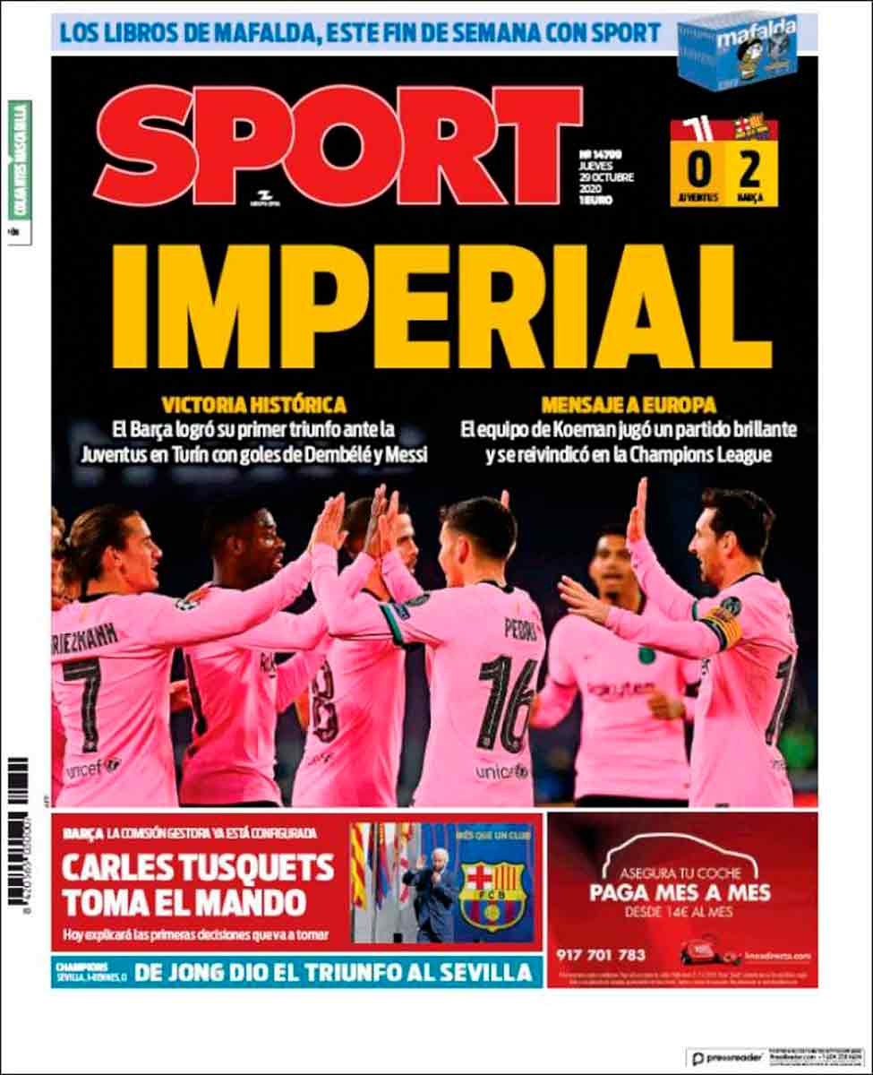 Portada Sport