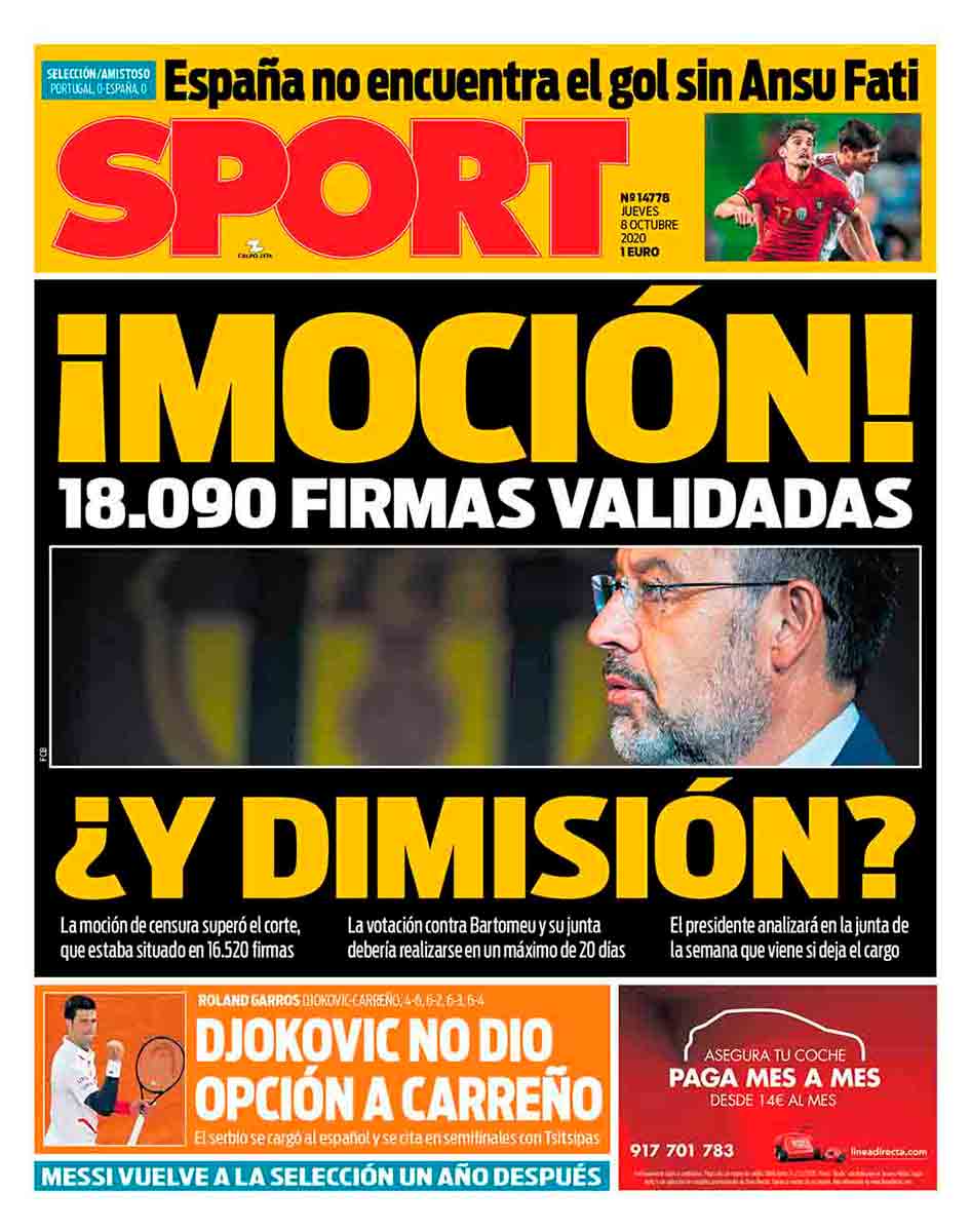 Portada Sport