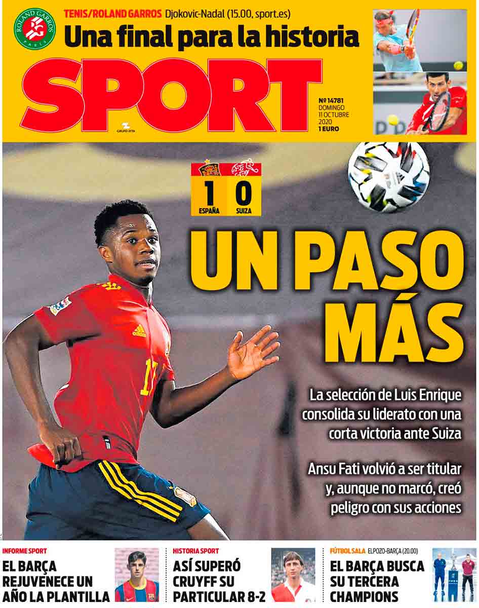 Portada Sport