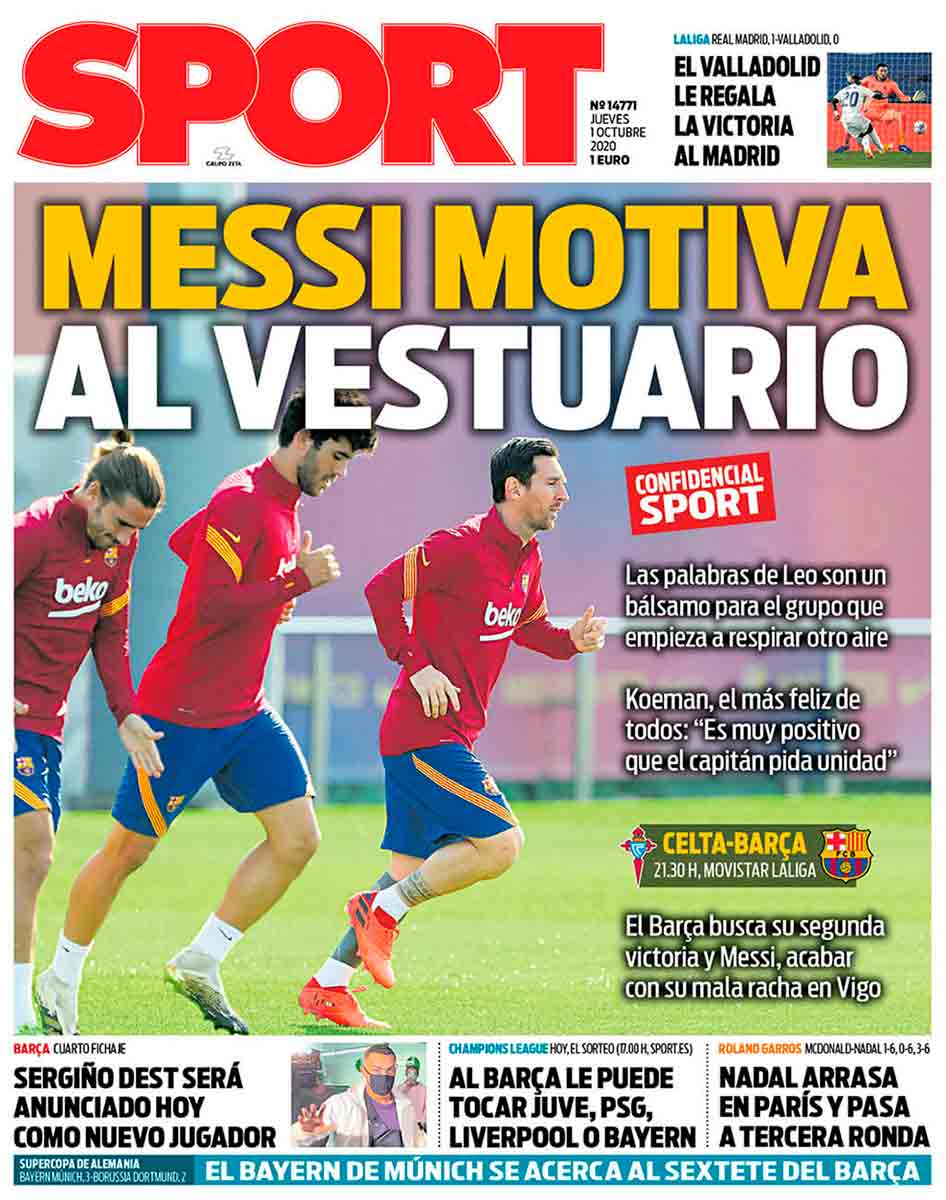 Portada Sport