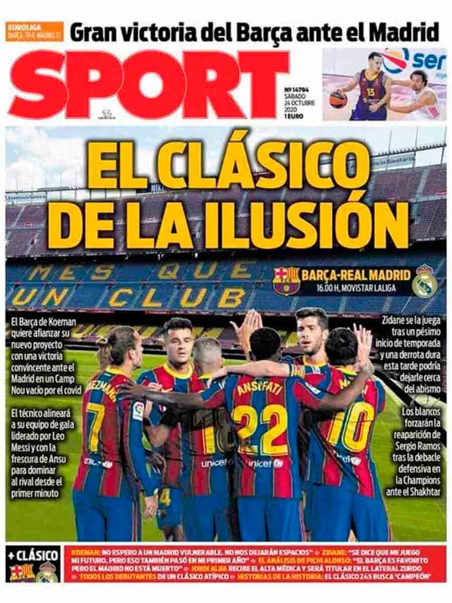 Portada Sport.