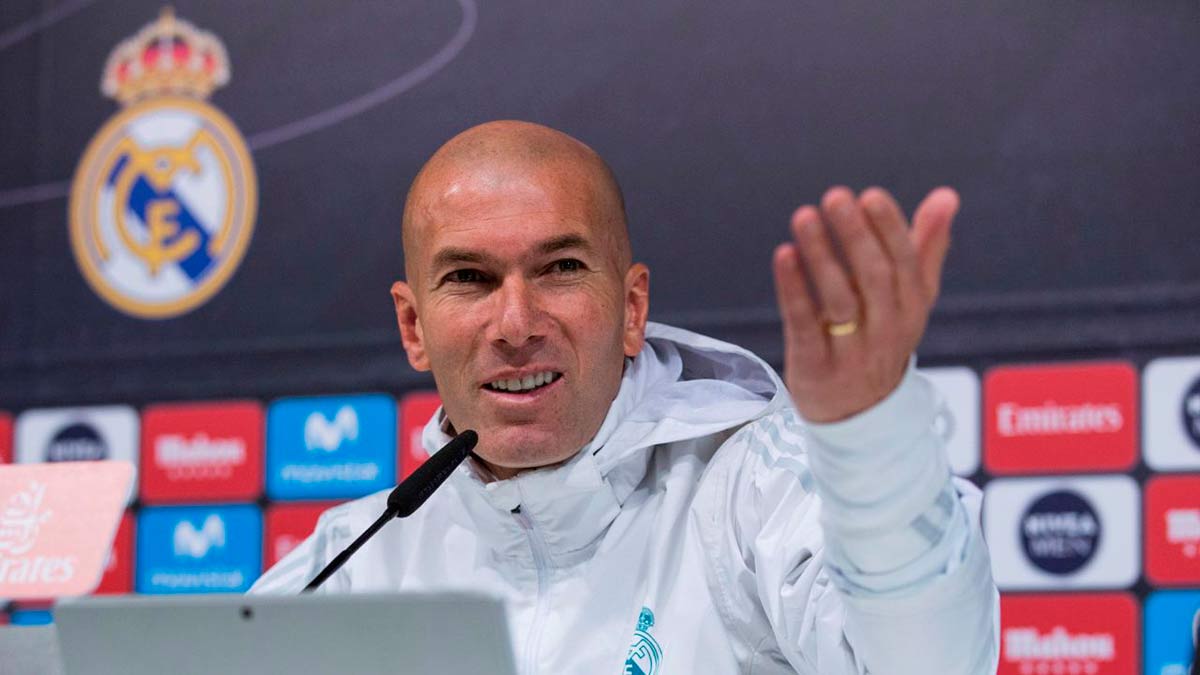 Zidane rueda de prensa