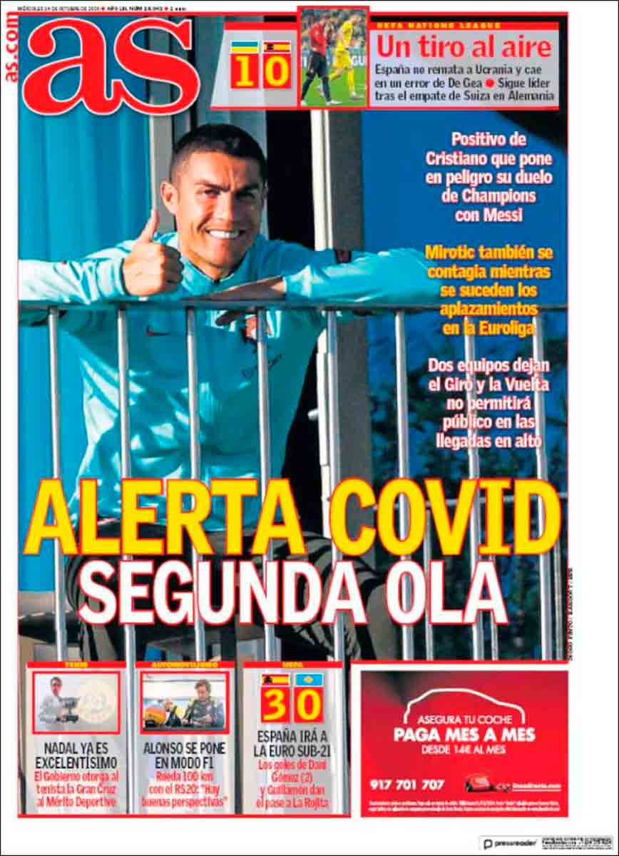 Portada AS Cristiano positivo