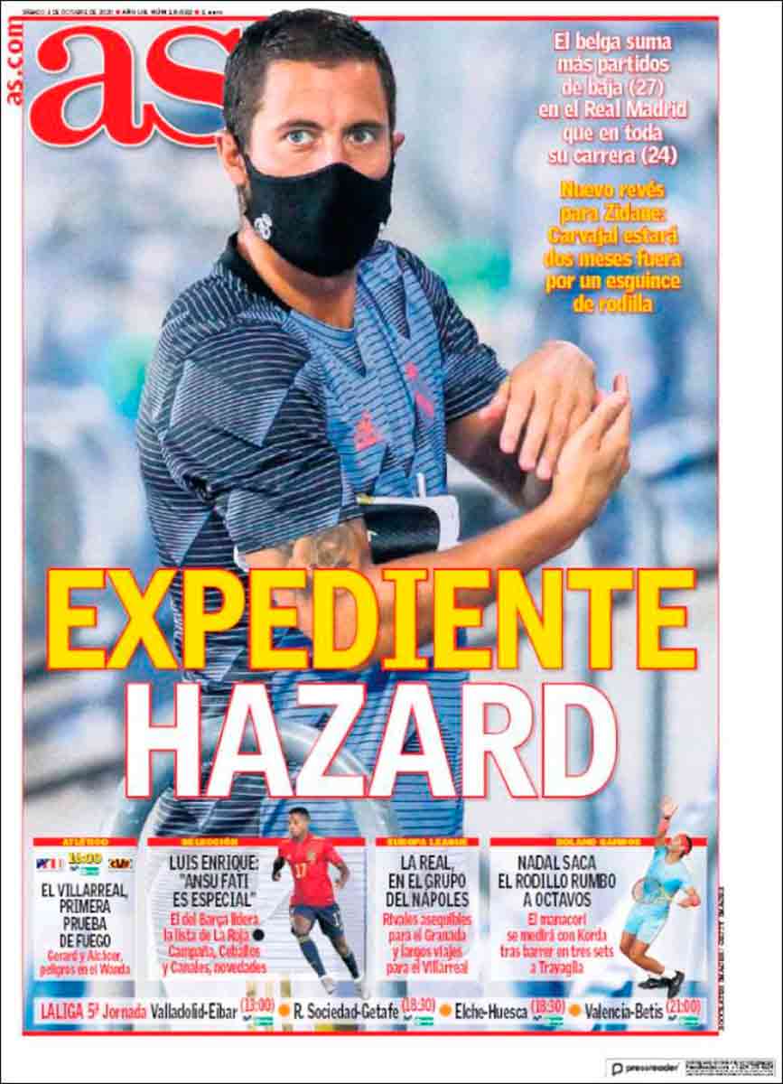 Portada AS expediente Hazard
