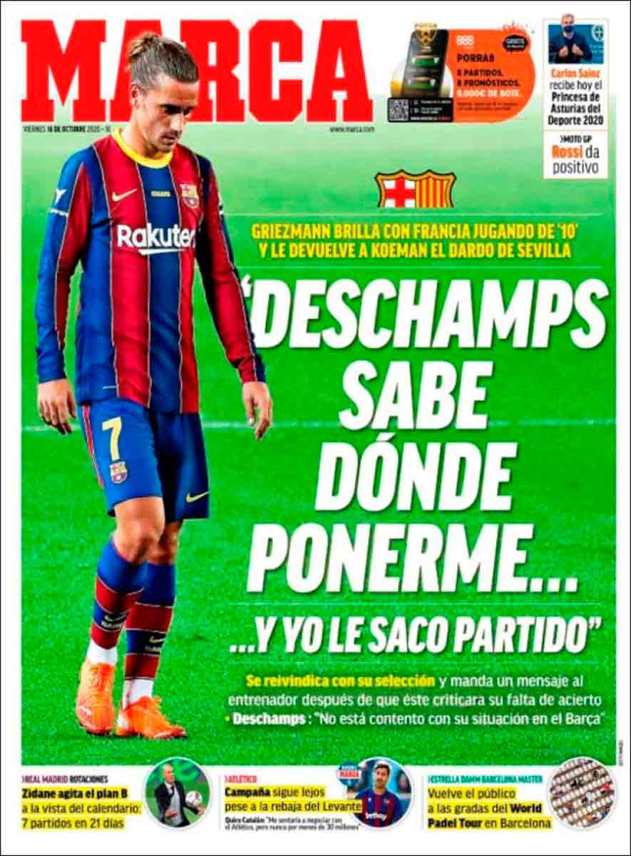 Portada Marca Griezmann Koeman