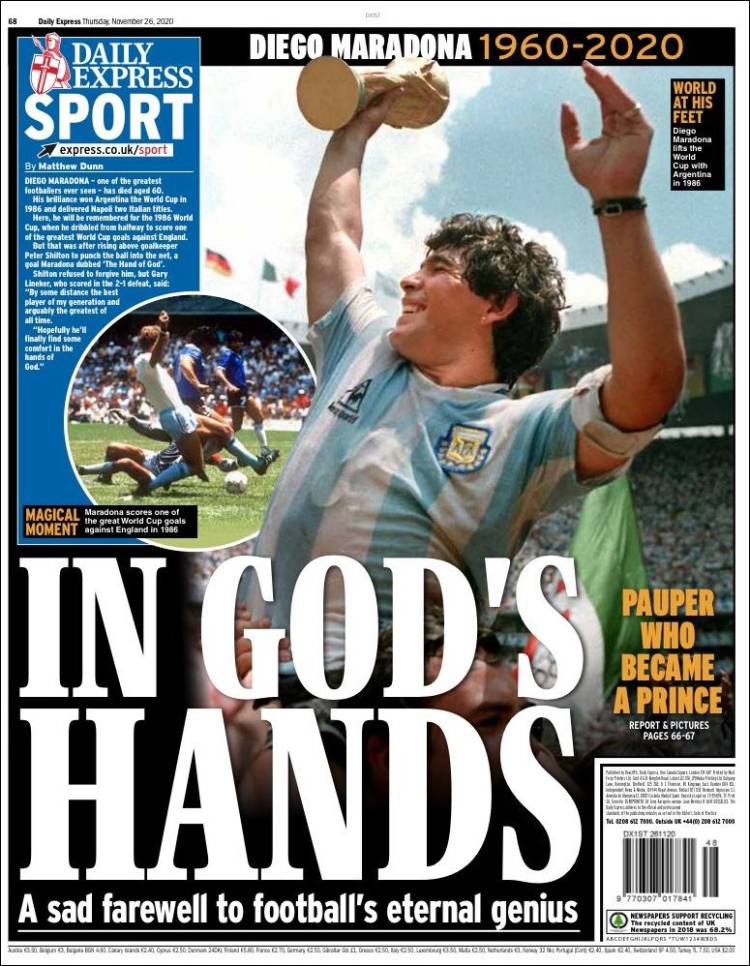 Daily Express Maradona